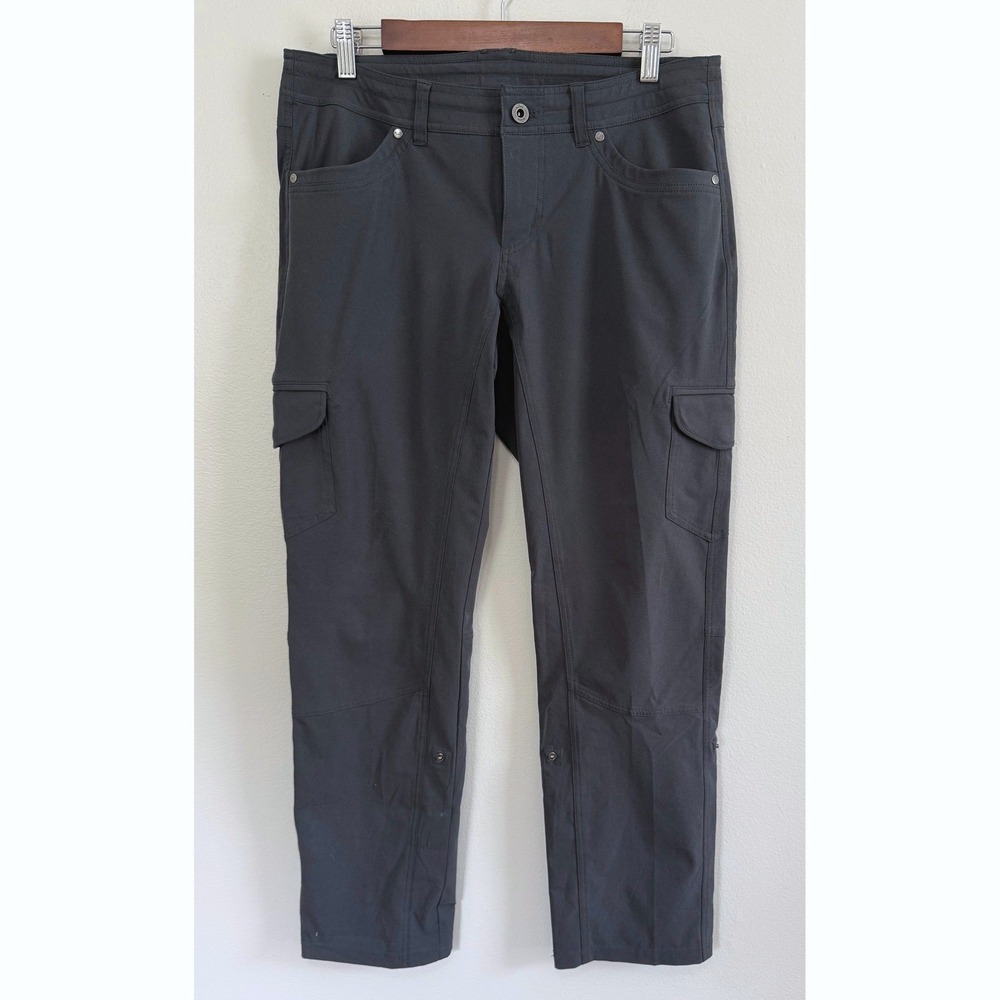 Kuhl Women's Freeflex Roll-Up Pant In Coal Gray Size 10 Short NWOT - Picture 2 of 8